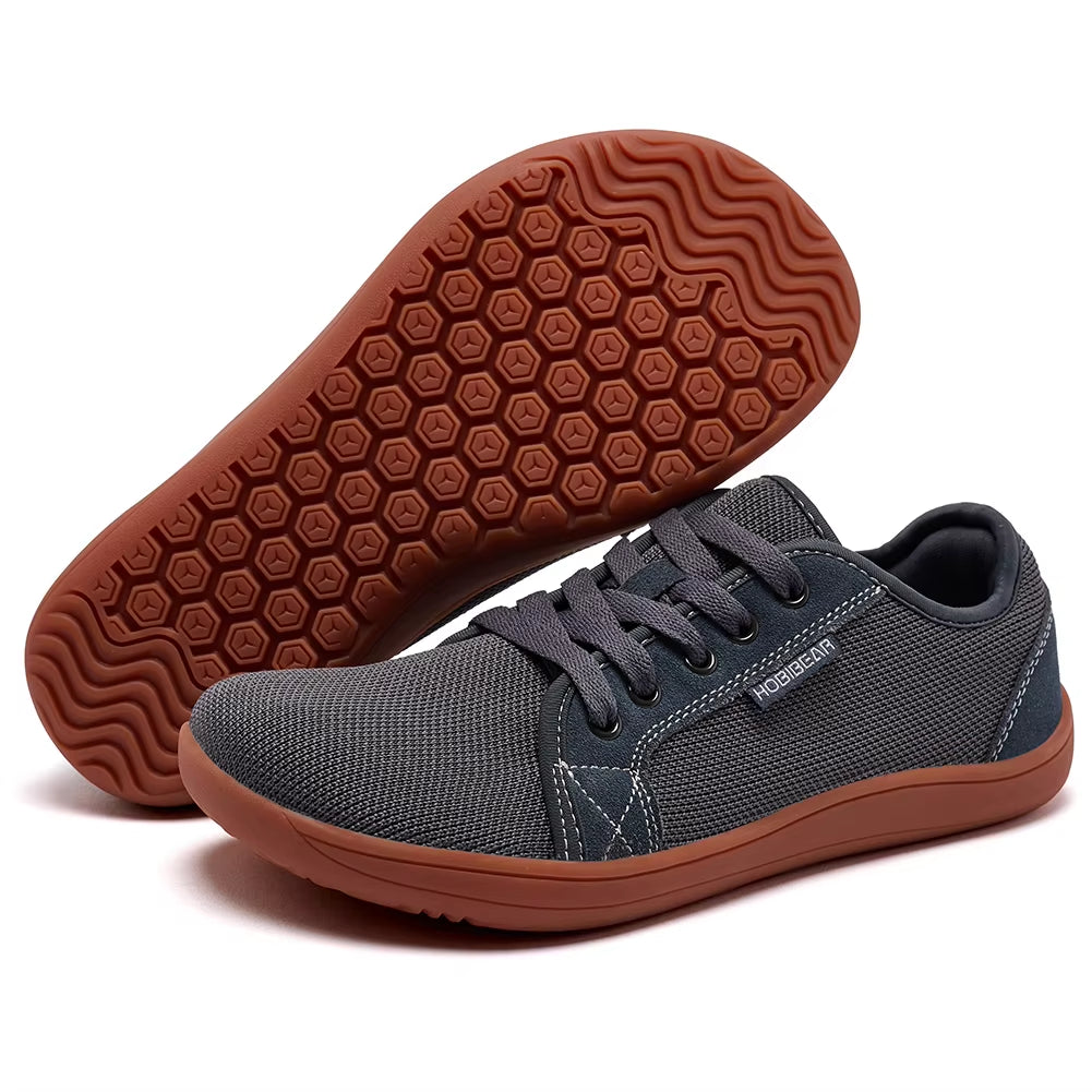 Unisex Lightweight Barefoot Trail Running Shoes - Breathable Wide Toe Minimalist Walking Footwear for Men and Women